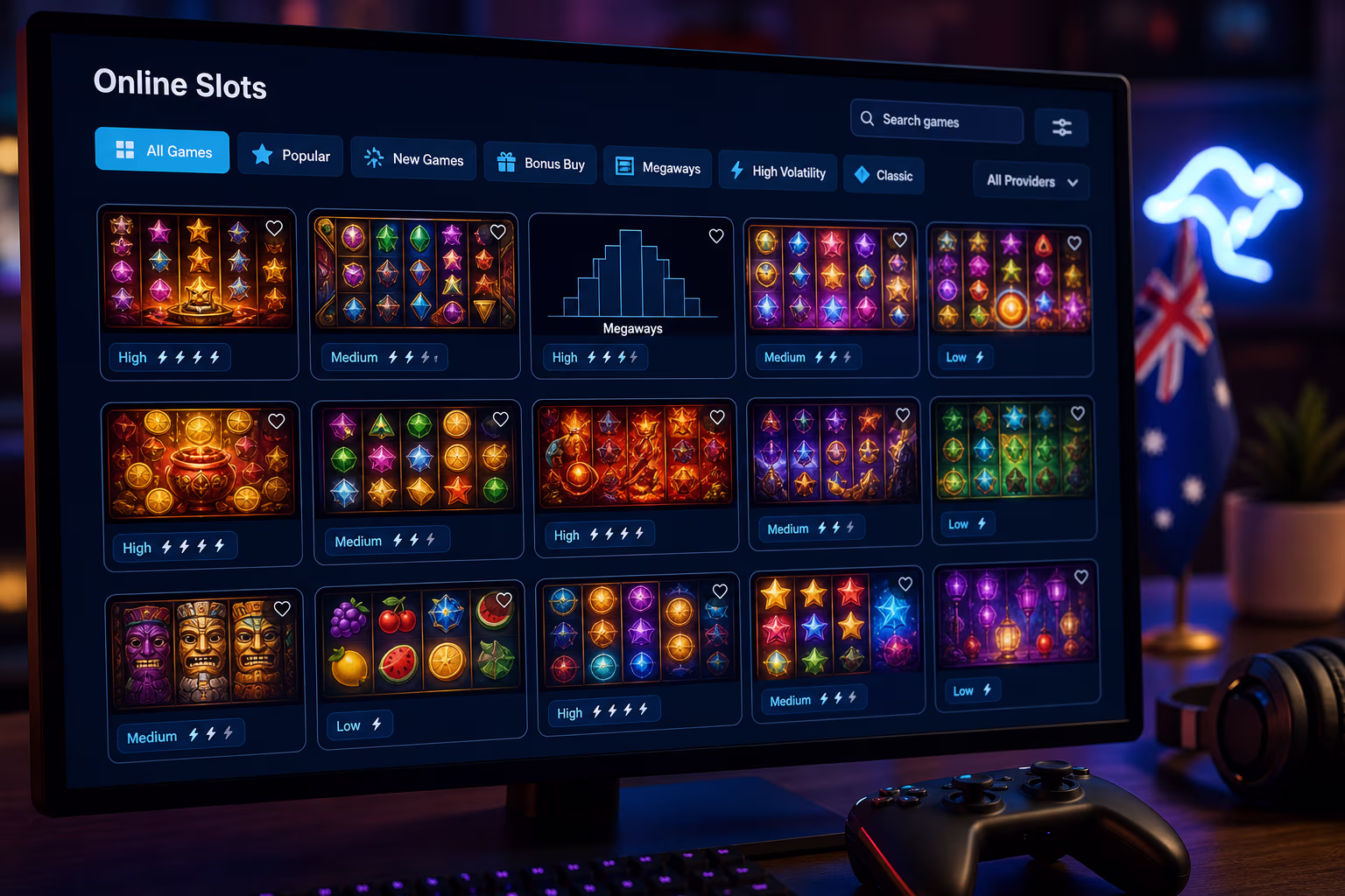BitStarz Game Categories Overview